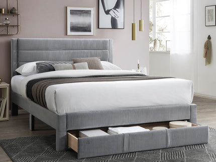 Contemporary Bed With Storage Drawer