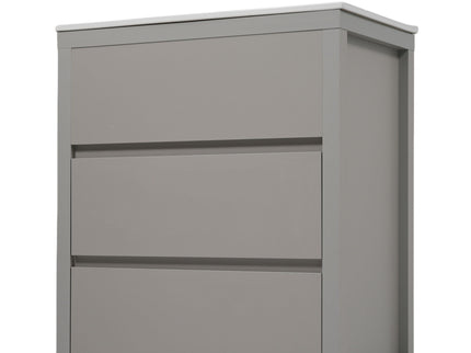 Freestanding Bathroom Vanity With Ceramic Sink, 2 Full Extension Drawers