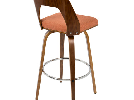 Trilogy - Mid Century Modern Barstool (Set of 2)