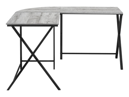 Computer Desk, Home Office, Corner, L Shape, Laptop, Contemporary / Modern