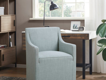 Traditional Skirted Dining Arm Chair