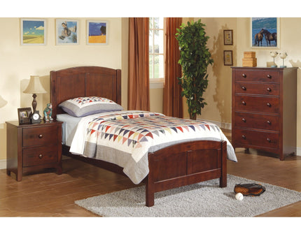 Carved Headboard Bed