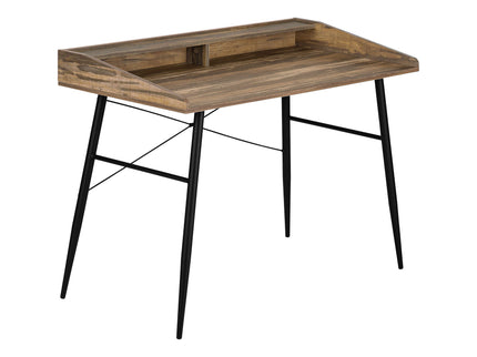 Computer Desk For Home Office, Sturdy Construction, Storage Shelves