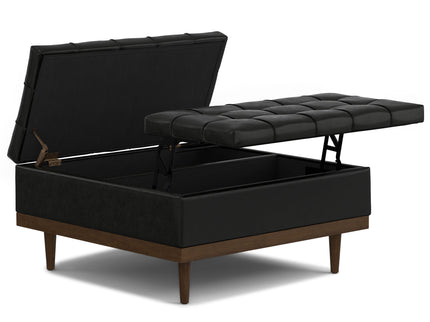 Mariah - Upholstered Lift Top Table Storage Ottoman