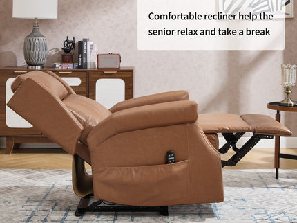 Manual Recliner Chair  With Heavy Duty Motion Mechanism, 8 Vibrating Nodes And 3 Massage Modes For Living Room
