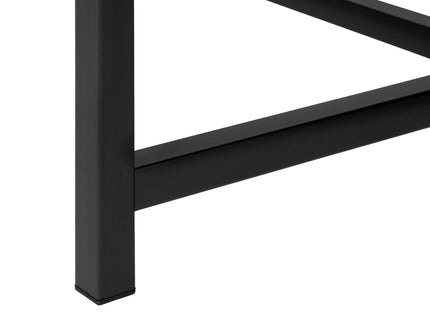 Corner Accent Console Table For Entryway, Contemporary & Modern - Black