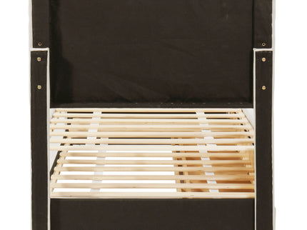 Upholstered Design Platform Bed With Trundle