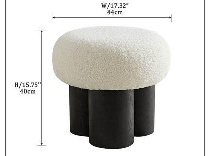 Versatile Mushroom Stool With Cushion