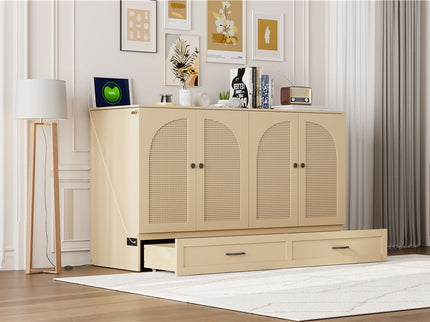 Murphy Bed With Large Drawers