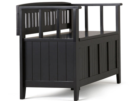 Acadian - Entryway Storage Bench, Handcrafted