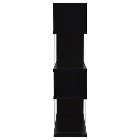 Elias - 4 Shelf Bookshelf With Zigzag Design