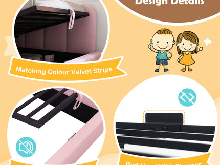 Upholstered Daybed With Hydraulic Storage