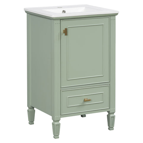 Retro Bathroom Vanity With Sink