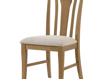 Auburn - Dining Side Chair (Set of 2) - Natural / Light Brown