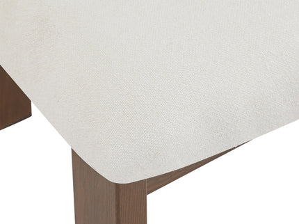7 Piece Dining Set With Upholstered Armless Chairs And Table