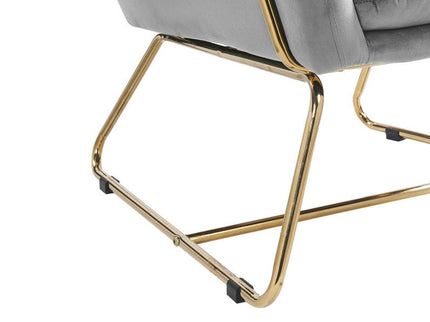 Keira - Accent Chair With Metal Base