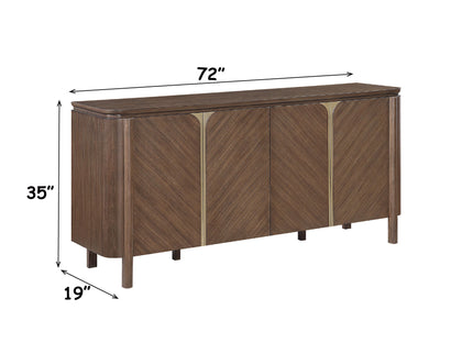 Ouida - Server - Brown / Gold