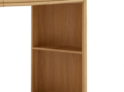Retro Console Table With Storage, 3 Drawers