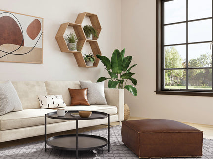 Brody - Large Square, Coffee Table Pouf