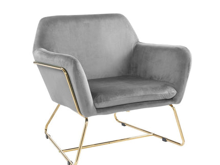 Keira - Accent Chair With Metal Base