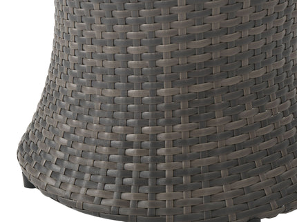 Thrive - Hourglass Rattan Table With No Glass Top