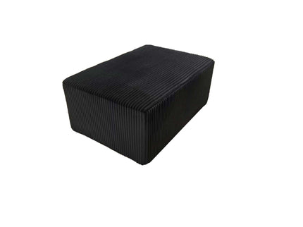 Upholstered Ottoman, Lounge Furniture - Black