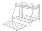 White / Twin over Full / Trundle