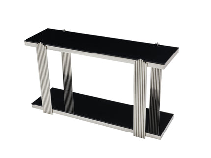 Console Table With Double Tier Storage
