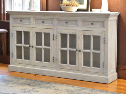 Glazed Sideboard - Gray