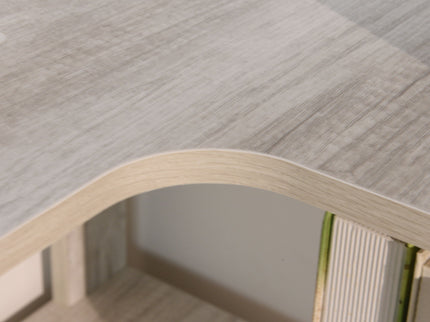 L-Shaped Corner Bookshelf