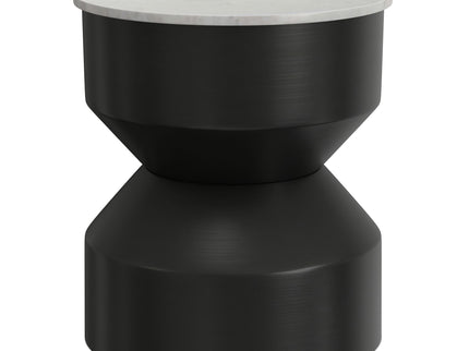 Maxine - Side Table - Black White