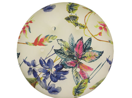 Yolanda - Round Upholstered Accent Ottoman