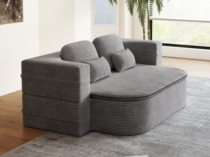 2 In 1 Foldable Sofa Bed With Multi Functional Blanket