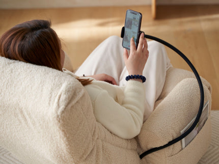 Adjustable Swivel Lounge Chair With 360 Degree Rotating Seat And Headrest Support