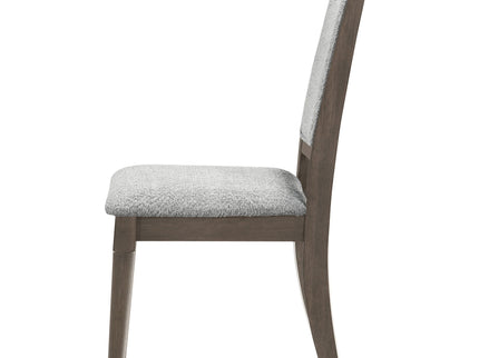 Perkins - Upholstered Dining Side Chair (Set of 2) - Dark Brown
