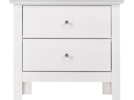 English Dovetailed Drawers Nightstand