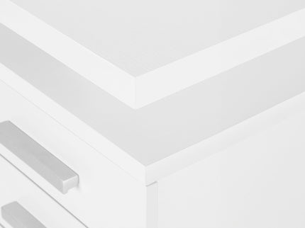 Computer Desk For Home Office Laptop, Left, Right Set - Up, Storage Drawers