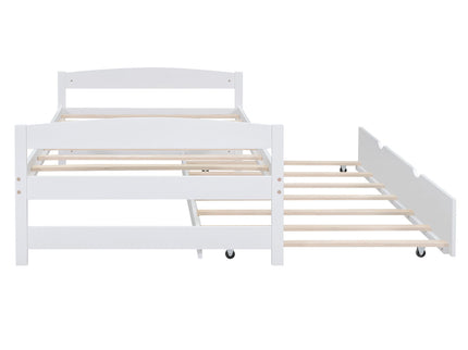 Platform Bed With Trundle