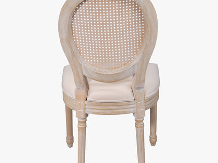French Country Dining Chairs & Round Back (Set of 2)