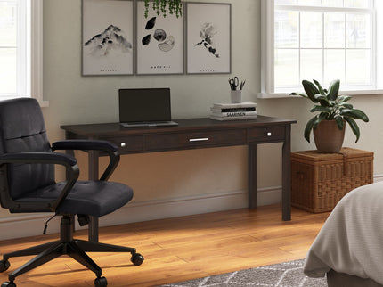 Avalon - Large Desk - Tobacco Brown