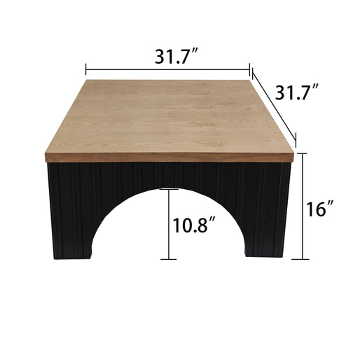 Arch Fluted Table