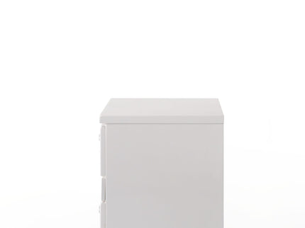 Naima II - High Gloss Nightstand - White