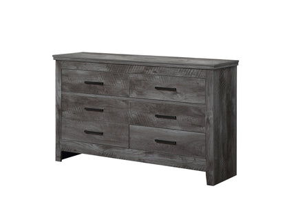 Vidalia - Rustic Dresser - Gray / Oak