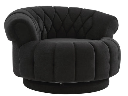 Round Swivel Accent Chair With Rotation
