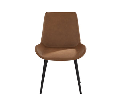Modern Dining Chair Living Room Metal Leg Dining Chair (Set of 2)
