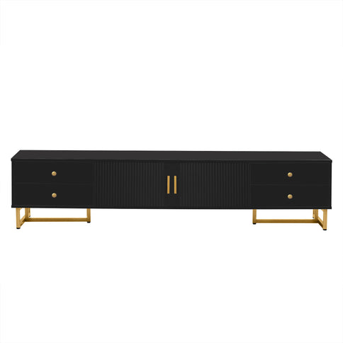 TV Stand With Storage For Living Room