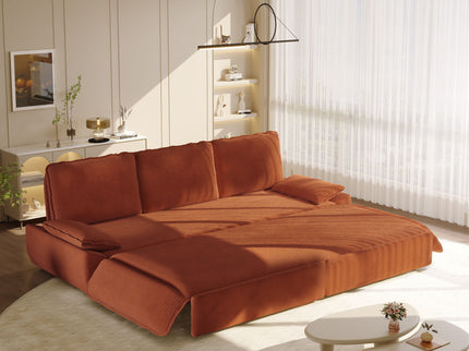 King Size Pull Out Sofa Bed, 3 In 1 Convertible Multifunctional