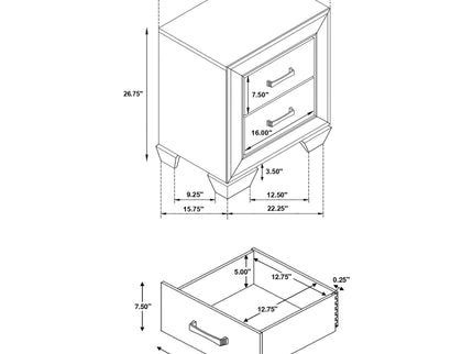 Oatfield - Storage Bedroom Set