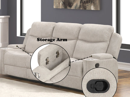 Galya - Motion Sofa - Light Gray
