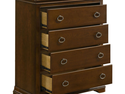 Leonide - 4 Drawer Chest - Cherry